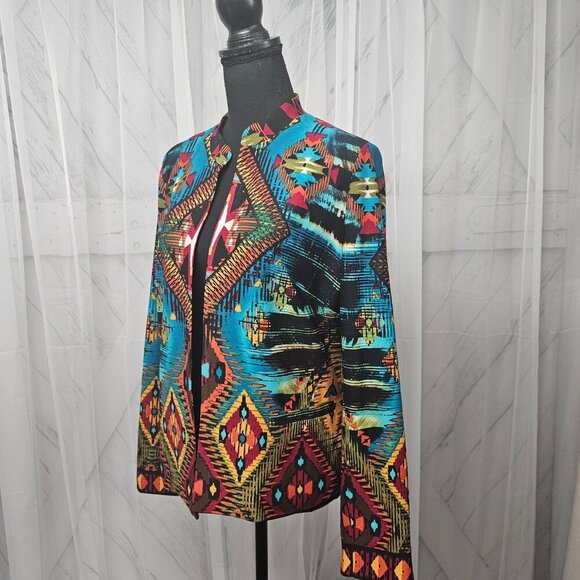 Southwest Aztec Western Blazer - Picture 8 of 12